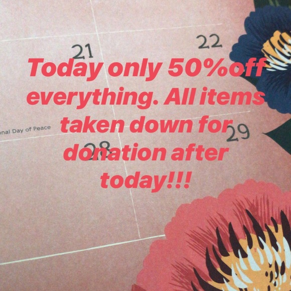 50% off everything!! All items taken down tonight - Picture 1 of 1